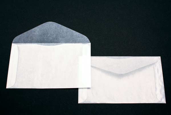 Glassine Paper Envelopes 150x90mm