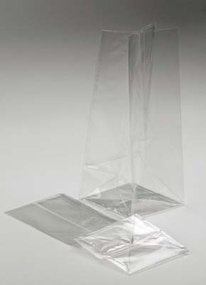 Eco Block Bottom Bags Bioplastic 102x76x254mm - 100 pcs