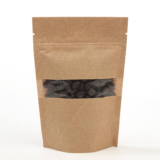 Stand Up Pouches Kraft 100x60x150mm | 57 grams