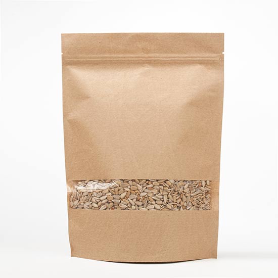 Stand Up Pouches Kraft 210x90x290mm | 510 grams