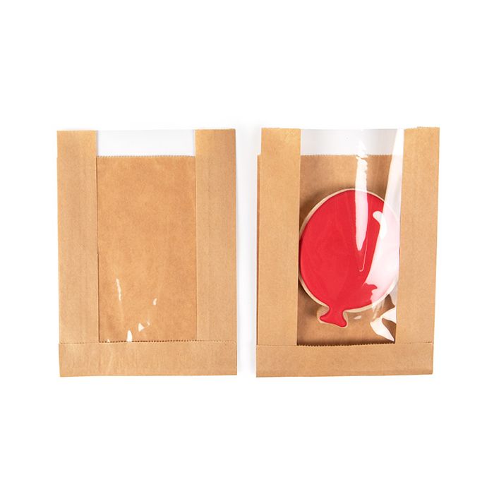 Kraft Bags 130x29x178 mm With Side Gussed - 100 pieces