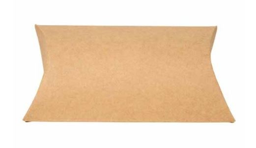 Kraft Paper pillow boxes 102x29x152mm - 25 pcs