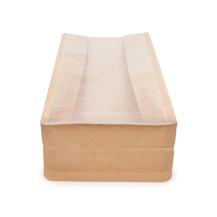 Block Bottom Bags Kraft 127 x76 x305 mm - 100 pieces