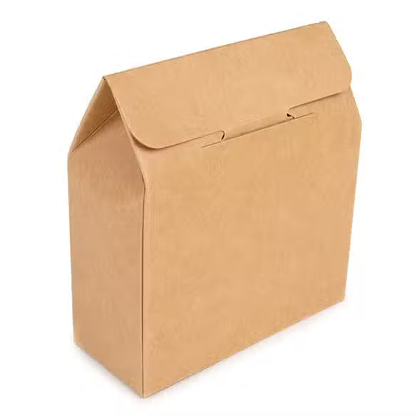 Kraft Gift Boxes with Circle Window 89x38x102 mm - 25 pcs