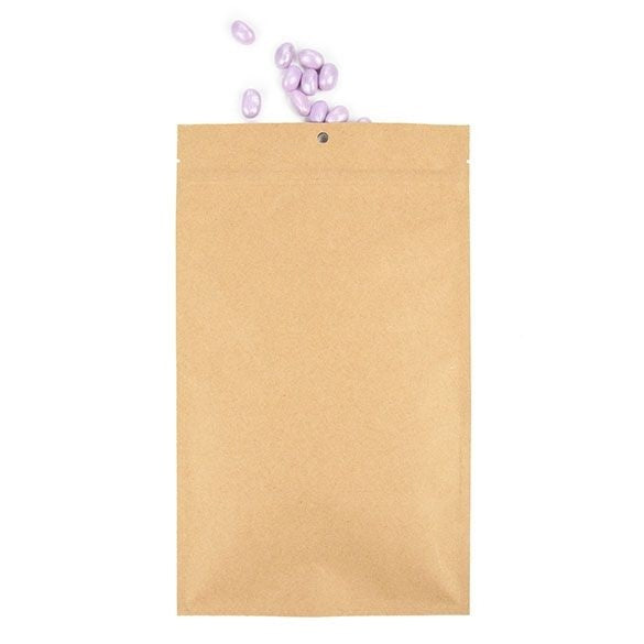 Kraft Hanging Barrier Bags 178 x 305 mm w/Tear Notches
