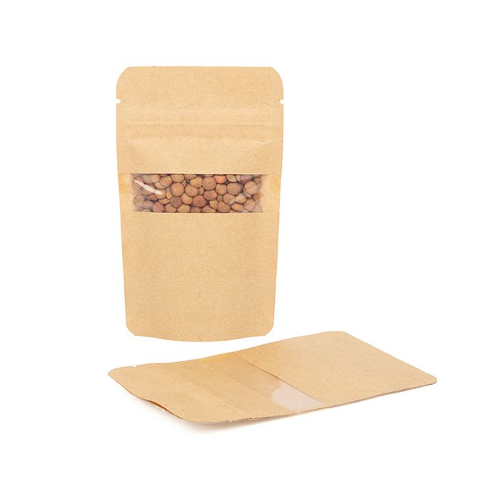 Stand Up Pouches Kraft 80x50x130mm | 28 grams - 100 pieces