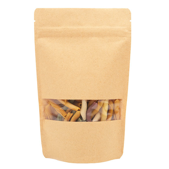 Stand Up Pouches Kraft 130x80x205mm | 113 grams - 100 pieces