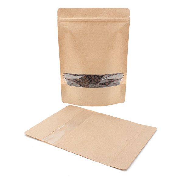 Stand Up Pouches Kraft 210x90x290mm | 510 grams - 100 pieces