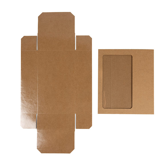 Kraft Two Piece Paper Boxes 21x12,7x5,7cm - 25 pcs