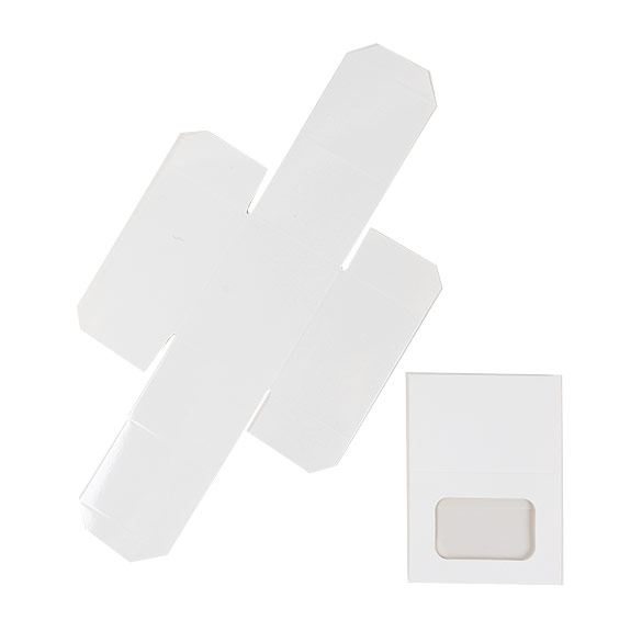 White Two Piece Paper Boxes 9,5x6,4x5,7cm - 25 pcs