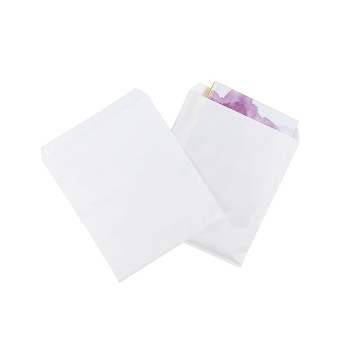 Merchandise Bags White 203x254mm - 100 pcs