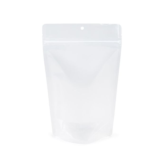 Recycable Stand Up Pouch Transparent | 225 grams | 149x89x232 mm - 100 pcs