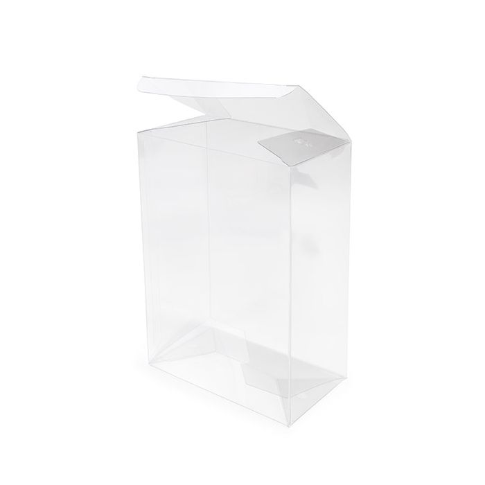 rPET Crystal Clear Pop & Lock Box 137x76 x187 mm - 25 pieces