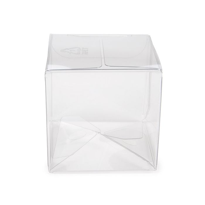 rPET Crystal Clear Pop & Lock Box 51x51x51 mm - 25 pieces