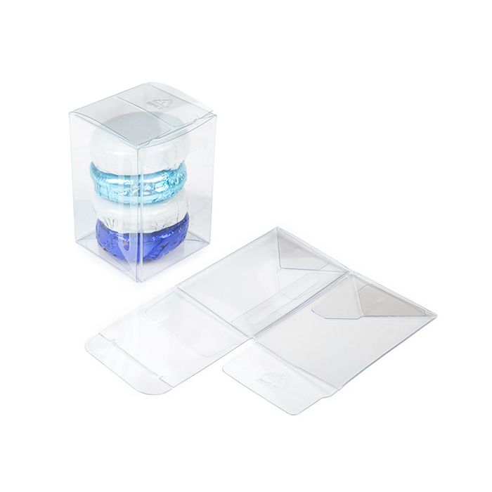 rPET Crystal Clear Pop & Lock Box 51x51x76 mm