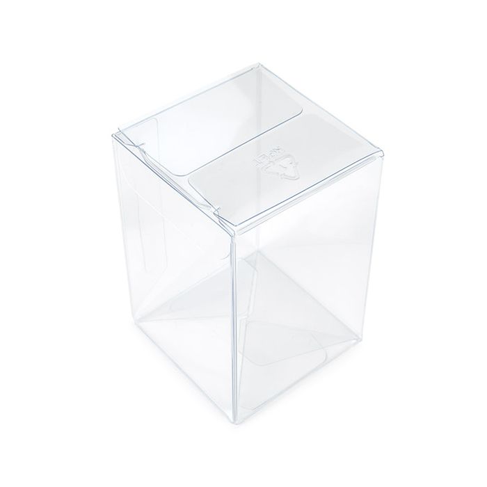 rPET Crystal Clear Pop & Lock Box 51x51x76 mm - 25 pieces