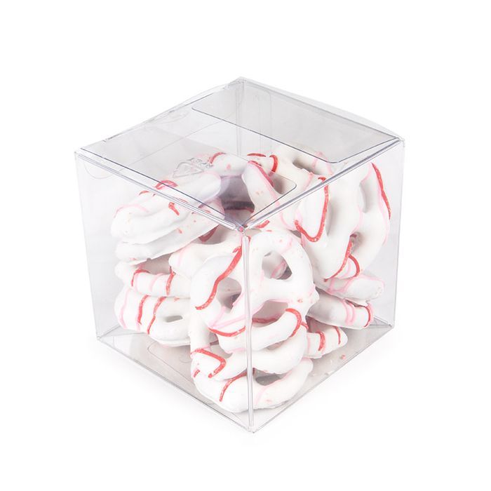 rPET Crystal Clear Pop & Lock Box 76 x76 x76 mm - 25 pieces