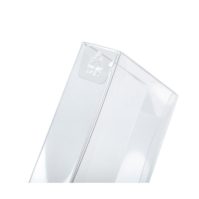 rPET Crystal Clear Box 105 x25x103 mm - 25 pieces