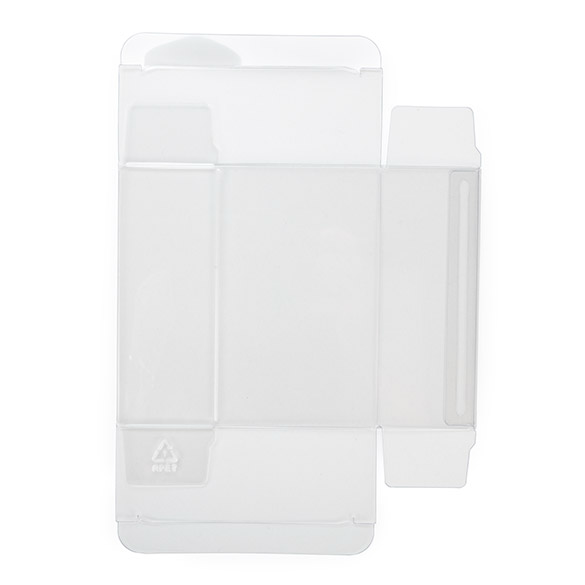rPET Crystal Clear Box 10,8x4,1x10,8cm - 25 pcs