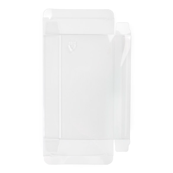 rPET Crystal Clear Box 10,5x2,5x15,6cm - 25 pcs