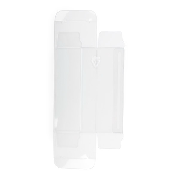 rPET Crystal Clear Box 5,4x3,5x10,8cm - 25 pcs