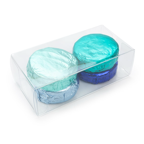 rPET Crystal Clear Box 5,4x3,5x10,8cm - 25 pcs