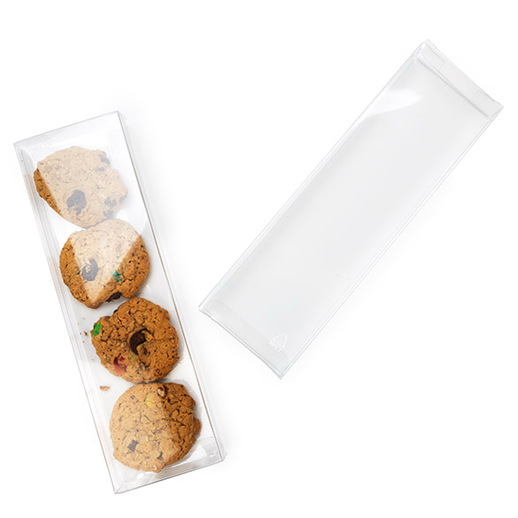 rPET Crystal Clear Box 7,6x2,5x25,4cm - 25 pcs