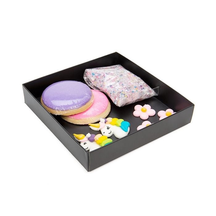 Black Kraft Gift Boxes Bottom 130x25x133mm -25 pieces