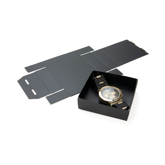 Black Kraft Gift Boxes Bottom 79x25x83mm -25 pieces