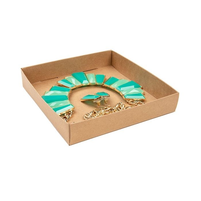 Kraft Gift Boxes Bottom 130x25x133mm - 25 pcs