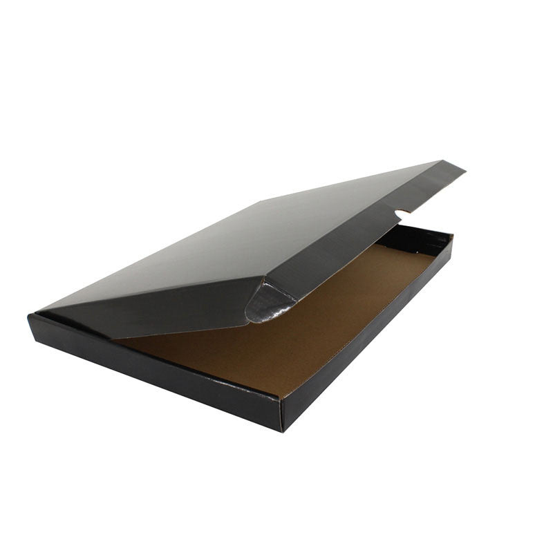 Shipping boxes 380x250x29mm Black - 100 pcs