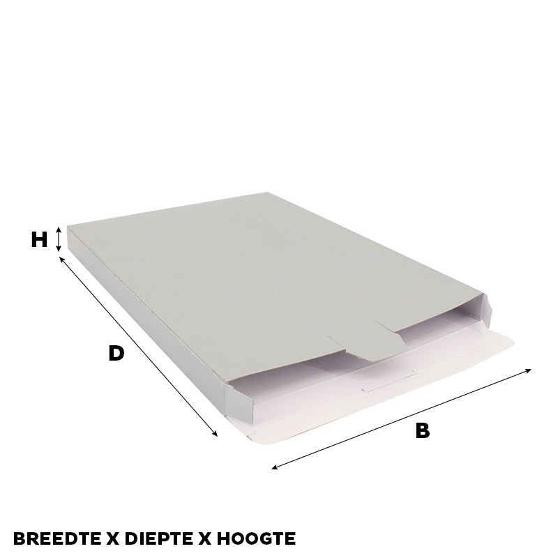 Shipping boxes 240x350x29mm Silver