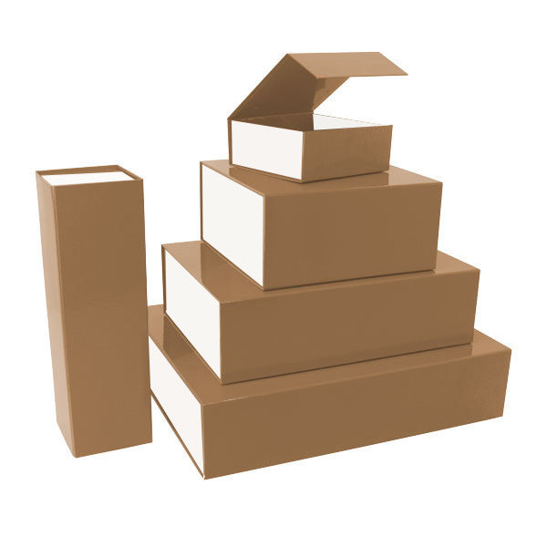 Magnet boxes 425x333x97mm Brown/White