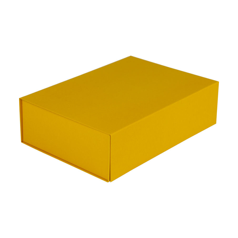 Magnet boxes 230x230x110mm Ochre yellow