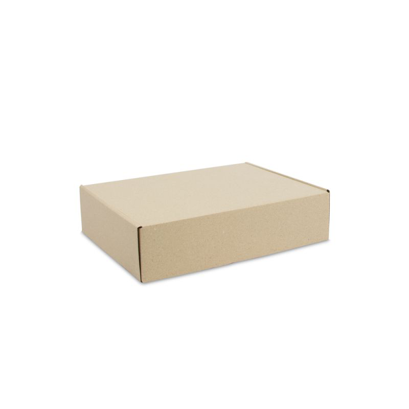 Shipping Boxes Grass Cardboard 33x25x8cm