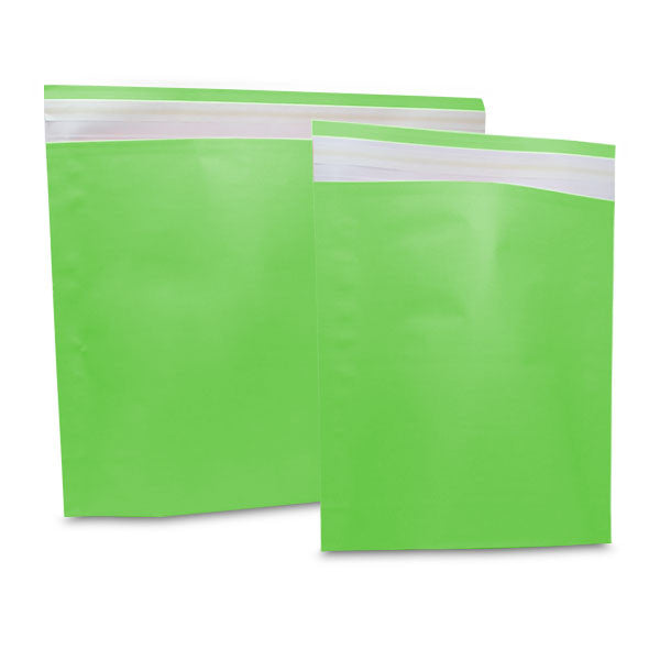 Paper Mailing Bags 48x37+8cm Light green - 250 pcs