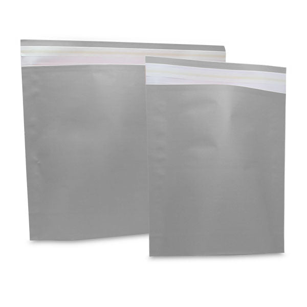 Paper Mailing Bags 48x37+8cm Silver - 250 pcs