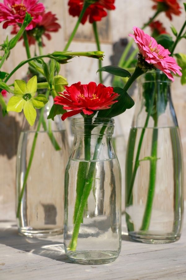 Glass Milk Bottle 250ml 140x60mm - 24 pcs