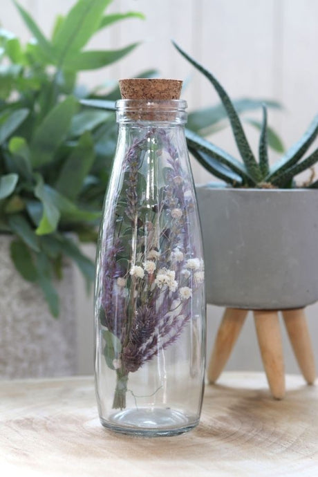 Glass Milk Bottle 500ml 210x7mm 