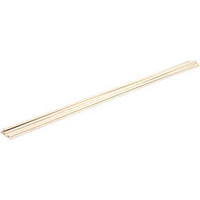 Stick, L: 60 cm, D: 6 mm, beech - 10 pcs