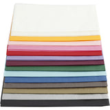 Tissue Paper, sheets 50x70 cm, 14 g, asstd colours - 30 sheets