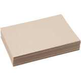 Recycled Cardboard sheets A4 210x297mm 