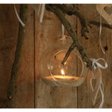 Glass Ball for Tealight Ø8cm x 8cm - 6 pcs