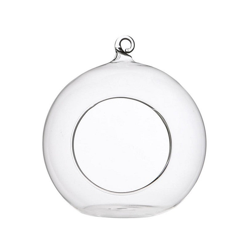 Glass Ball for Tealight Ø10cm x 11,8 cm- 6 pcs