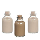 Glass Bottle Mini White cork 20ml 60x30mm - 105 pcs