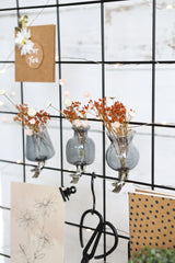 Vases on clip assortment of 3 pieces Grey (1 pcs.) [IFS-28096]