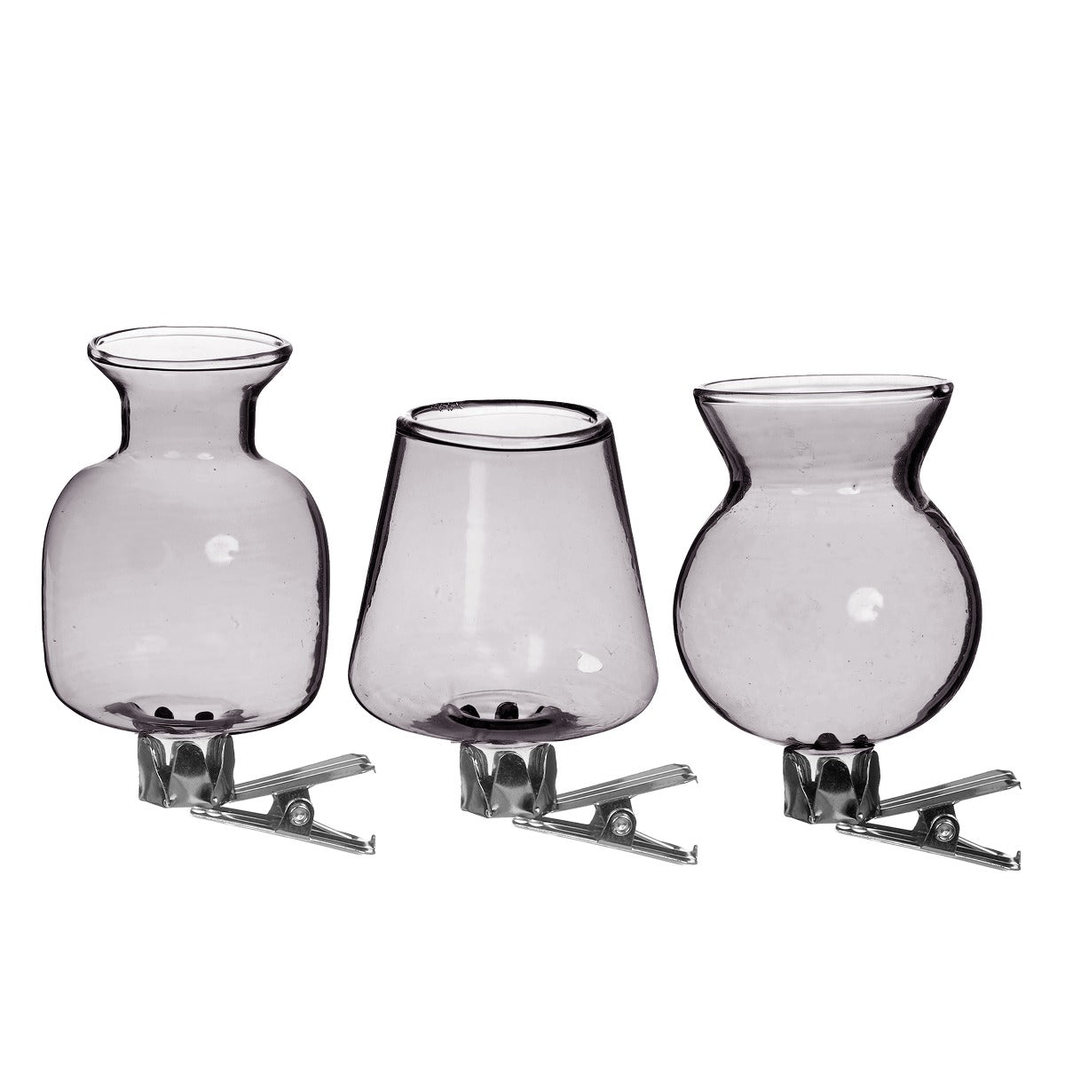 Vases on clip assortment of 3 pieces Grey (1 pcs.) [IFS