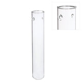 Test Tube Glass Ø3 h.20cm w. 2 Holes - 6 pcs