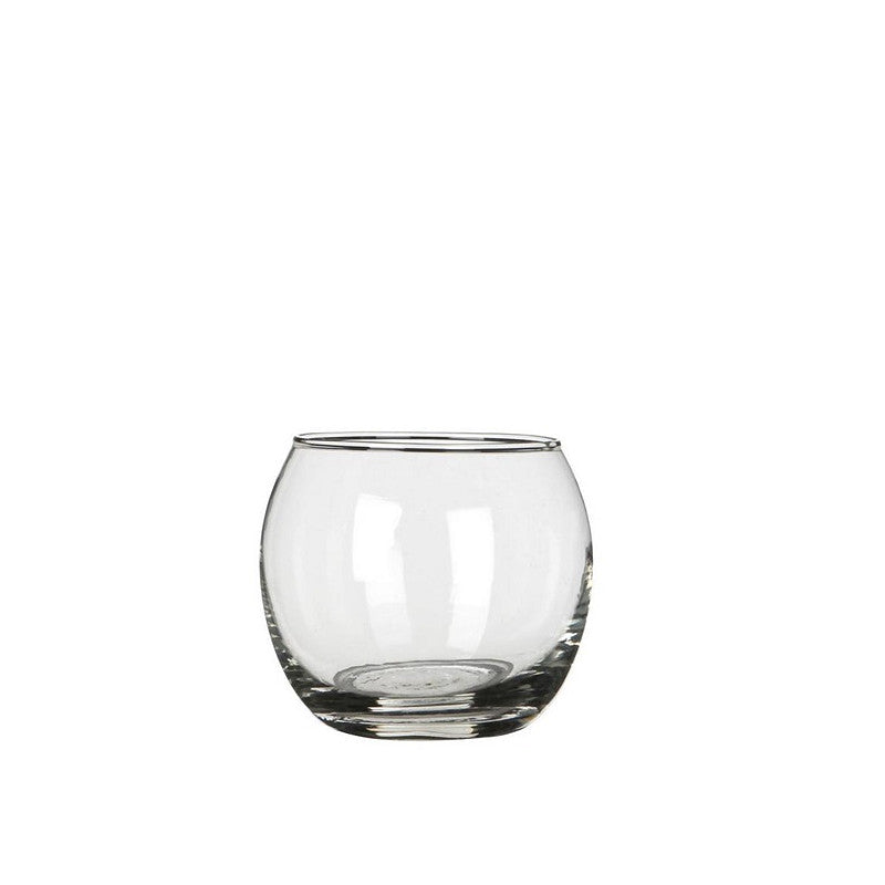 Glass Ball Pot Ø8 h.7cm - 12 pcs