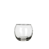 Glass Ball Pot Ø8 h.7cm - 12 pcs